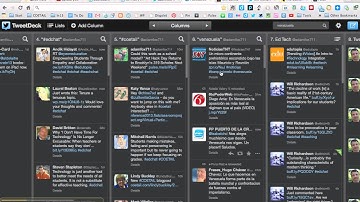 Filtering Twitter with TweetDeck