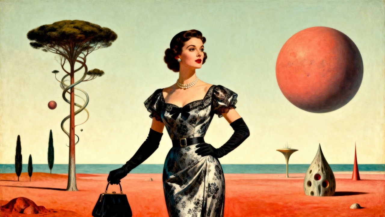 Echoes of Her Century 1900 1950 A Surreal Journey Through Time & Loneliness – MUSIC & ART by NimaX