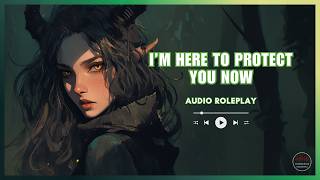 Now, I'm Protecting You - [French Accent] [F4A] [DnD Inspired] [Tiefling x Elf]