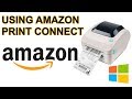 How to use Amazon Print Connect 4x6 Thermal Shipping Label Printer 2019 Tutorial Guide