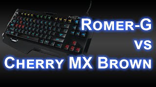 [SOUND TEST] Romer-G vs Cherry MX Brown