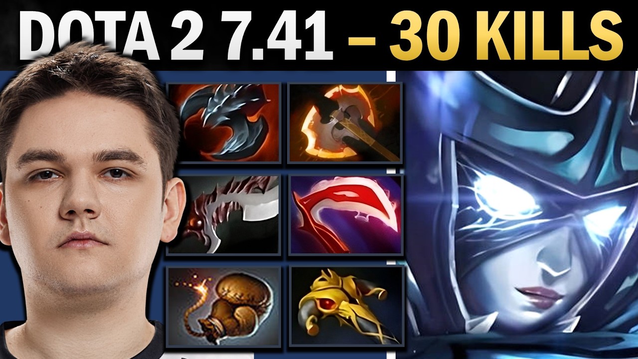 Phantom Assassin Dota 2 7.41 with 30 Kills and Abyssal - Dota Gameplay ...