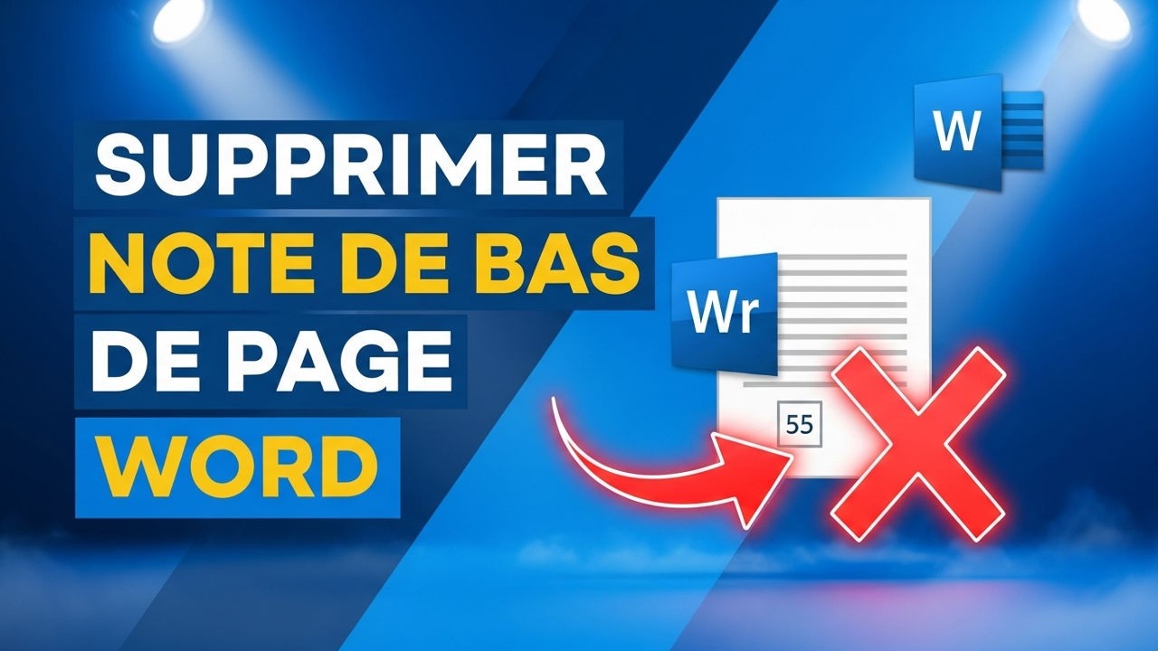 ️ Word : Supprimer une note de bas de page facilement ! - YouTube