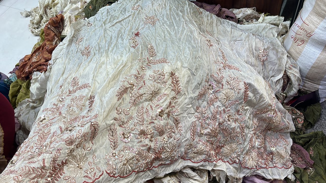 Fancy Simar ki Kaliya | Handwork Lace bits | Surat Cutpice Wholesale Market | Avadh Market 