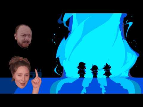 Pat Stares At The Roaring Knight in Ch3 of Deltarune!