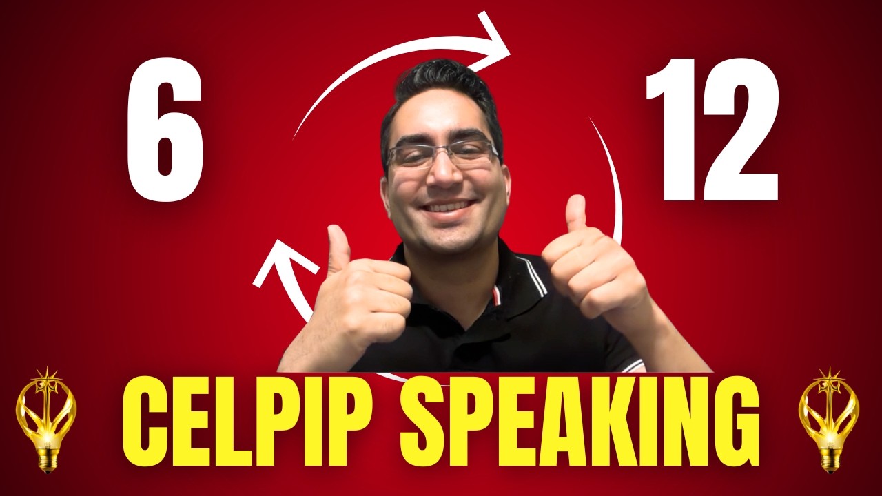 Как добавить 6 баллов к результату устной части экзамена CELPIP, используя простые методы?!
