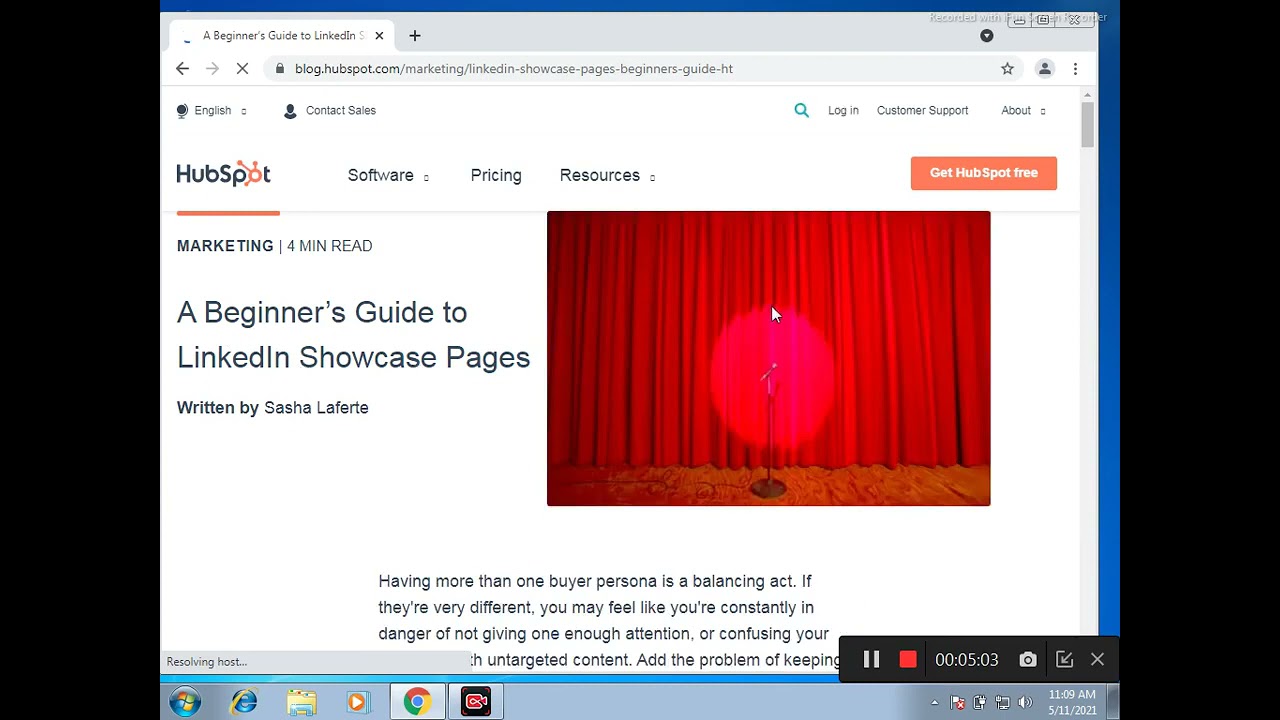 How to Create linkedin showcase page