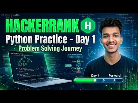 HackerRank Python Practice Day 1
