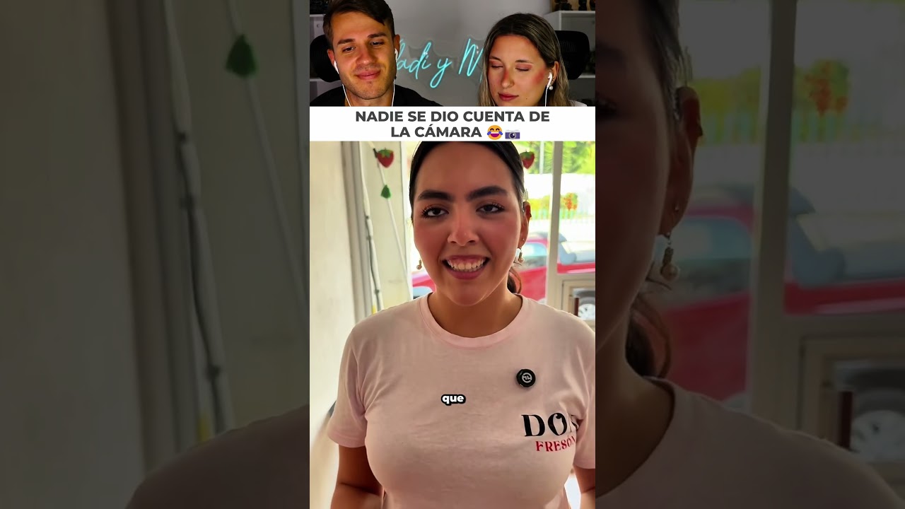 Cuando no hay presupuesto para cámara oculta y te pones esto en la cabeza