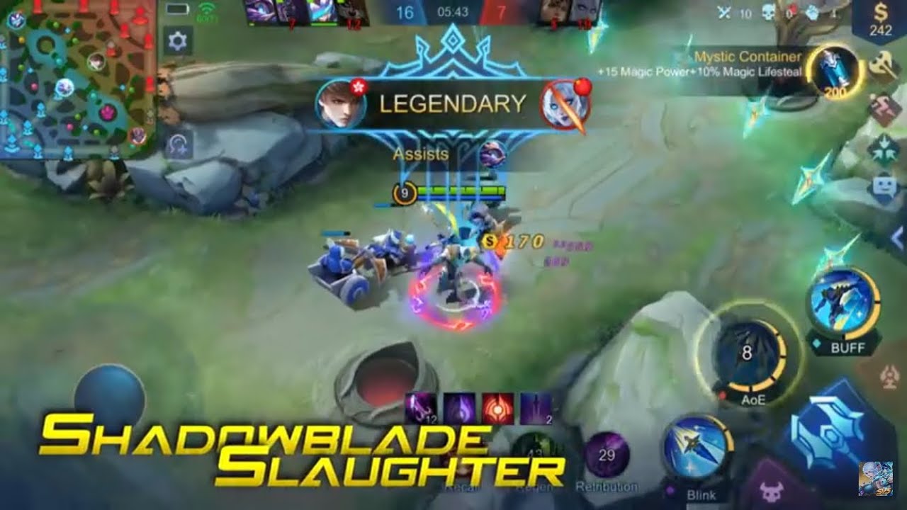 GUSION LEGENDARY SKIN / MOBILE LEGENDS - YouTube