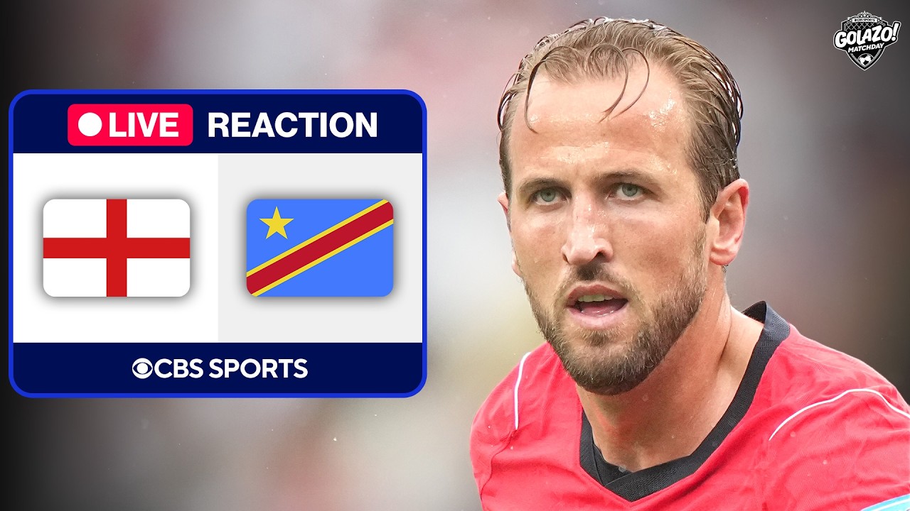 Golazo Matchday LIVE: Harry Kane BRACE as England comeback late vs. DR Congo