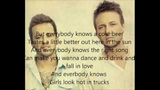 Video thumbnail of "Love and Theft - Girls Look Hot in Trucks with Lyrics"