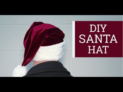 Video: How To Make A Christmas Hat