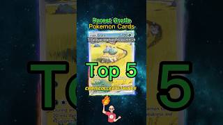 Top 5 RAREST Grotle Pokémon Cards 🍃 #shorts #temporalforces #grotle