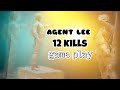 Agent lee gaming  best game play 12 kills 1v3 last animy