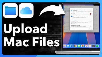 How To Upload Files To iCloud On Mac
