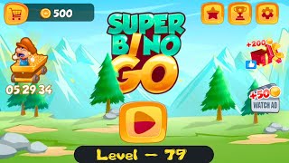 Gameplay for Super Bino Go Adventure Jungle (Level 79) on iOS and Android screenshot 3