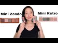 Natasha Denona Mini Retro VS Mini Zendo. Which is better for Hooded eyes?