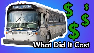 What did it cost me to buy a New Look GMC bus?