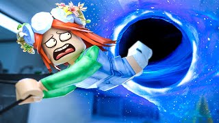 Sucking up my GF into a BLACK HOLE !? @RyguyRoblox