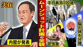 【菅義偉】30年後の日本はこうなってると内閣が発表。「ムーンショット計画」が無謀すぎた【マンガ／アニメ】