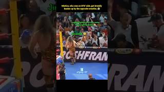Místico, the wrestler who was on BTS’s side, got beaten badly by the opponent wrestler 😭🔥 Profile
