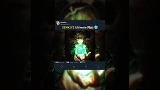 Senku’s Ultimate Master Plan Finally Revealed 😳 | Dr. Stone Hidden Truth! #drstone #anime #shorts