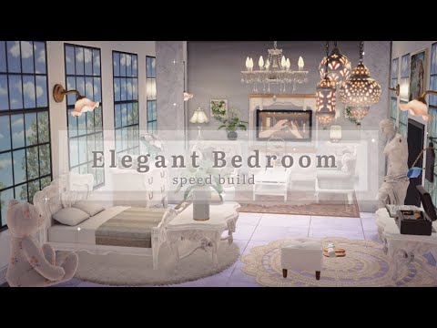 Video: Elegant Bedroom using ACNH 2.0 Items!!! | Speed Build | Animal Crossing New Horizons
