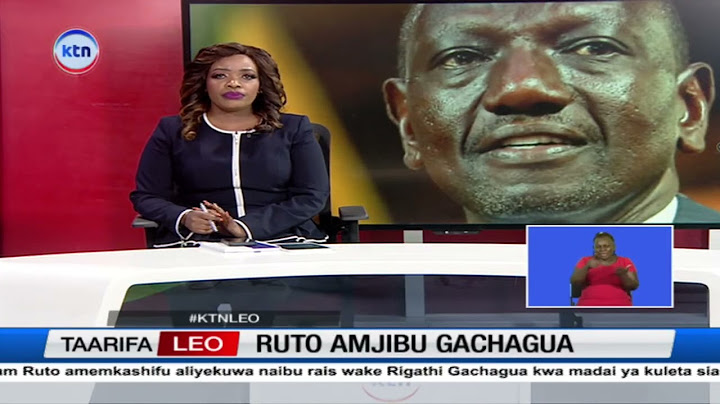 Rais William Ruto amkashifu Rigathi Gachagua, asema analeta siasa za mgawanyiko nchini