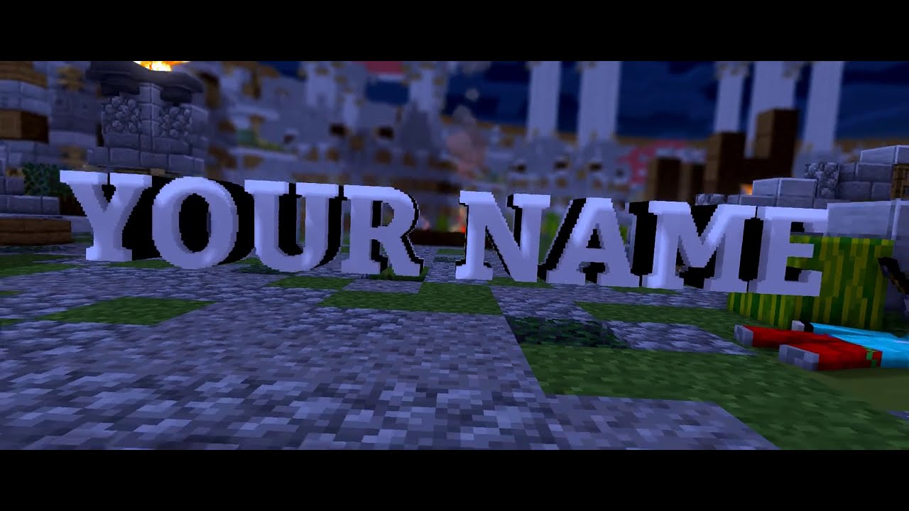 [Free Download] #16 Mine imator Intro Template | Minecraft intro ...