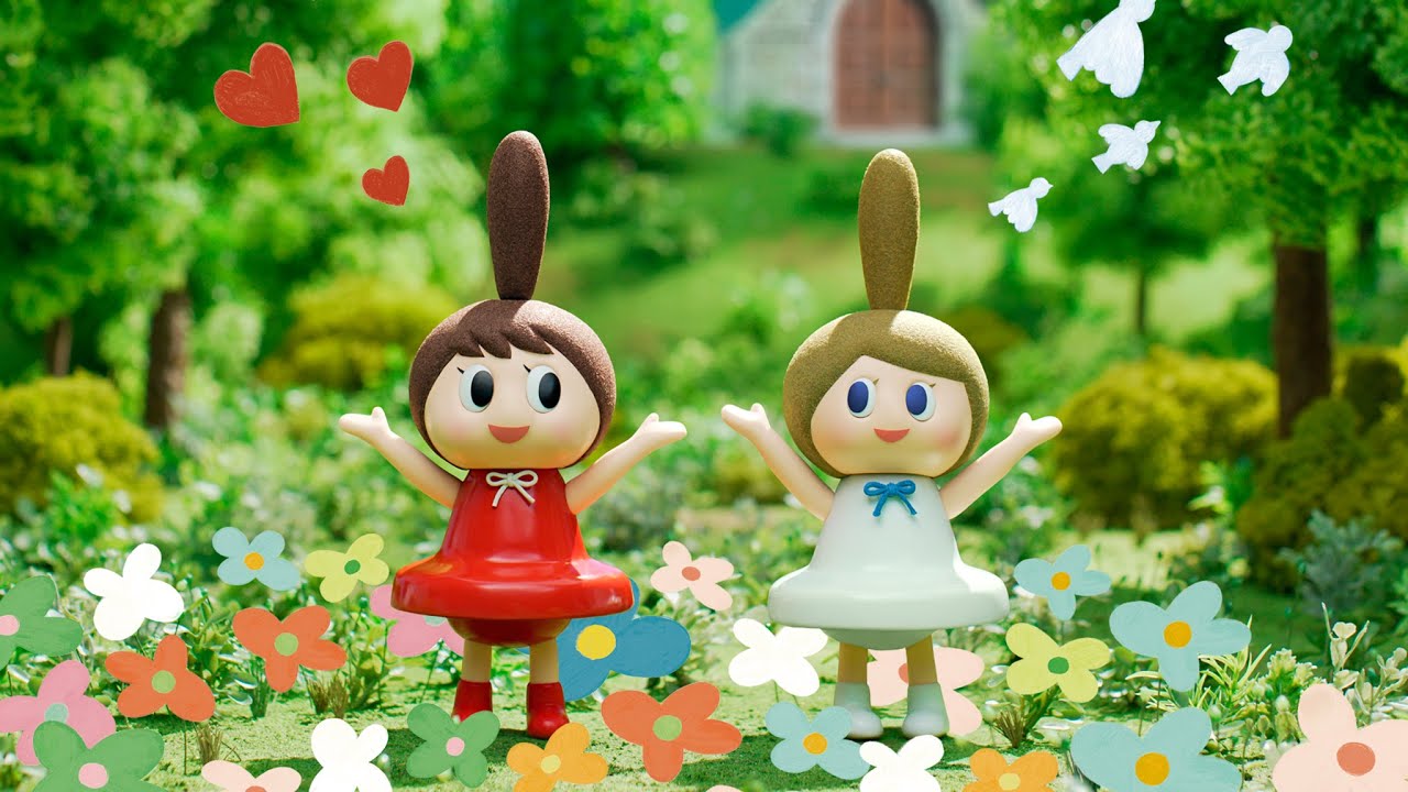 ニコちゃん ガラスベル他３点 ベルちゃんルコちゃん 森」編 TVCM30秒 - YouTube