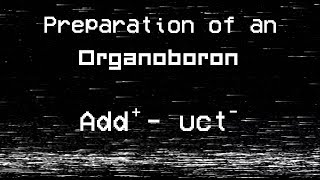 Preparation of an adduct: Ammonia-Trimethyl Borate