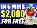 EARN $300+ In 5 Minutes Again & Again With This AMAZING FREE TOOL (Make Money Online)