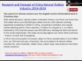 China  Natural Rubber Market Analysis &amp; Forecast to 2018