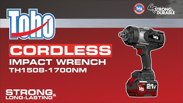 TOHO CORDLESS IMPACT WRENCH 1700NM (TH1508-1700NM)