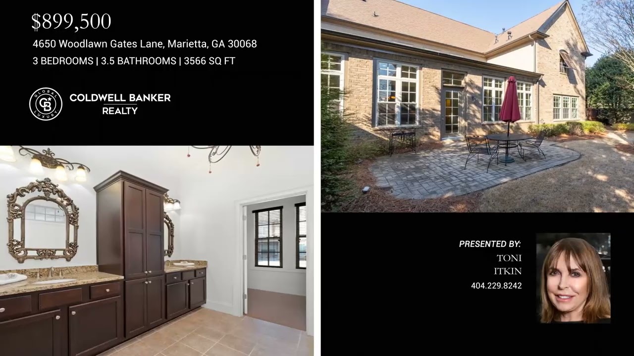 GATED Lock & Leave Lifestyle in East Cobb