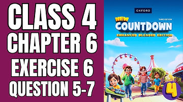 Countdown 4 Exercise 6 Question 5-7 | New Third Edition Book 4 | Math with Afshan