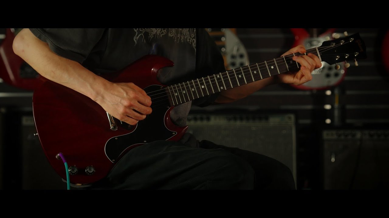 GIBSON CUSTOM SHOP Murphy Lab 1963 SG Junior Cherry Ultra Light Aged Lightning Bar【S/N:400953】