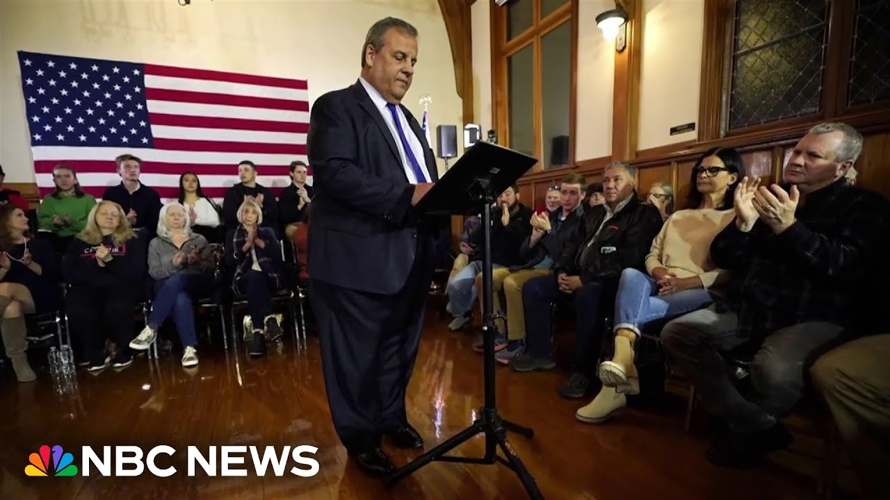 Chris Christie suspends campaign for 2024 presidential race