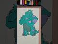 I used @sketchar.io to draw sulley #sketchar #art #drawing #shorts #ardrawing #easy #viral #sketch