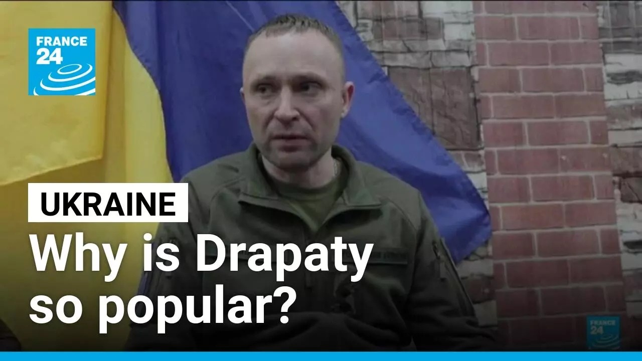 Why is Ukraine’s new commander-in-chief Mikhailo Drapaty so popular? • FRANCE 24 English