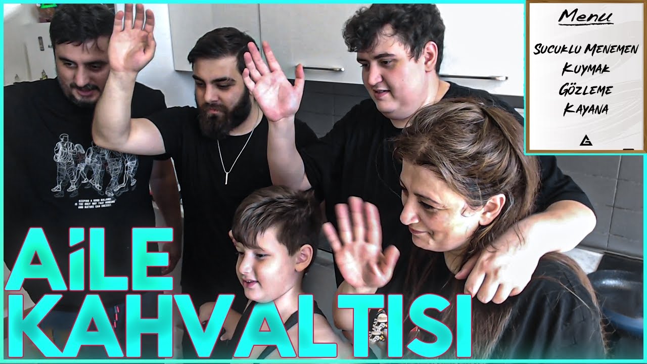 ANAGREEN İLE KAHVALTI! w/ BABAGREEN, JRGREEN, @BurakGencogluG