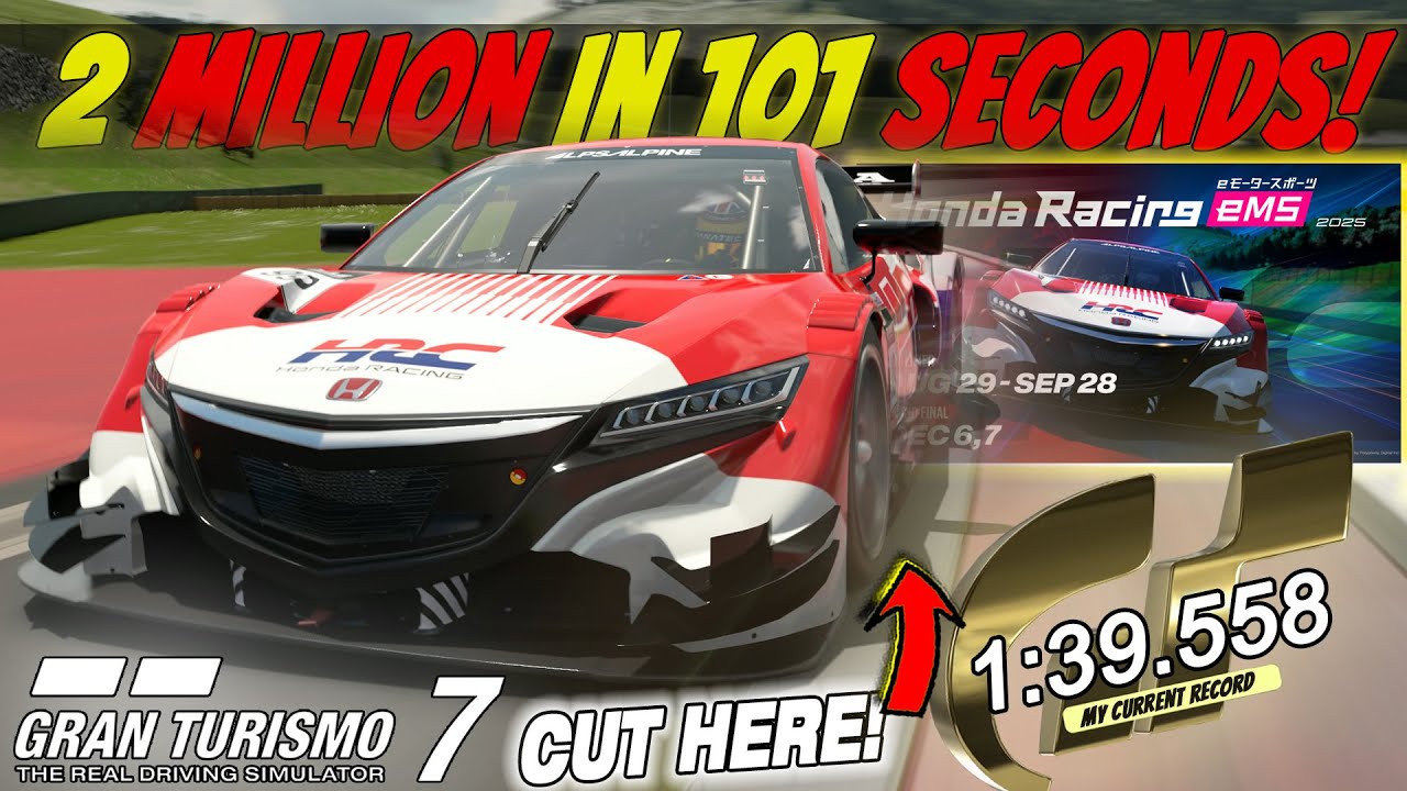 🤑 2 MILLION Credits driving a SUPER GT Car! || Time Trial Guide
