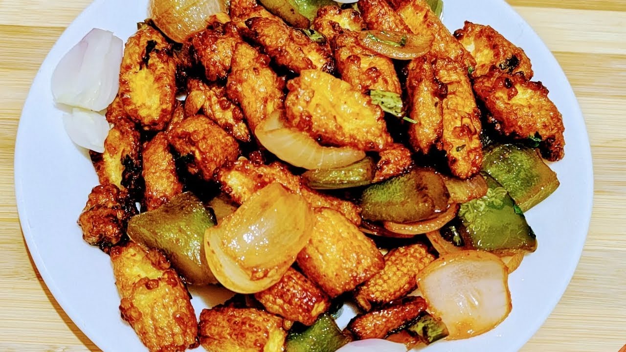 Babycorn starter recipe|simply everyday clips|spicy spicy babycorn starter👌😋