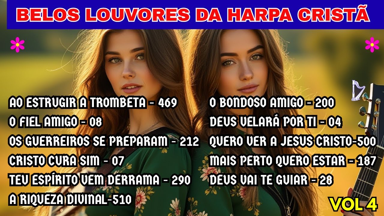 BELOS  LOUVORES  DA HARPA CRISTÃ VOL 4