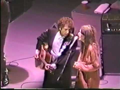 Bob Dylan & Patti Smith - Dark Eyes (1995) Live N.Y.