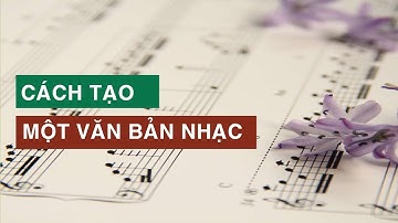 HƯỚNG DẪN SỬ DỤNG ENCORE || #03. TẠO VĂN BẢN NHẠC ĐẦU TIÊN || Sinfonia Official
