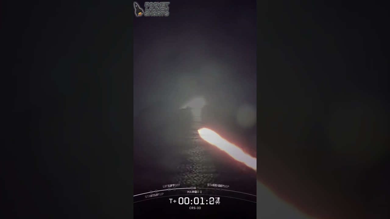 SpaceX Falcon 9 & Cargo Dragon CRS-33 launch and landing