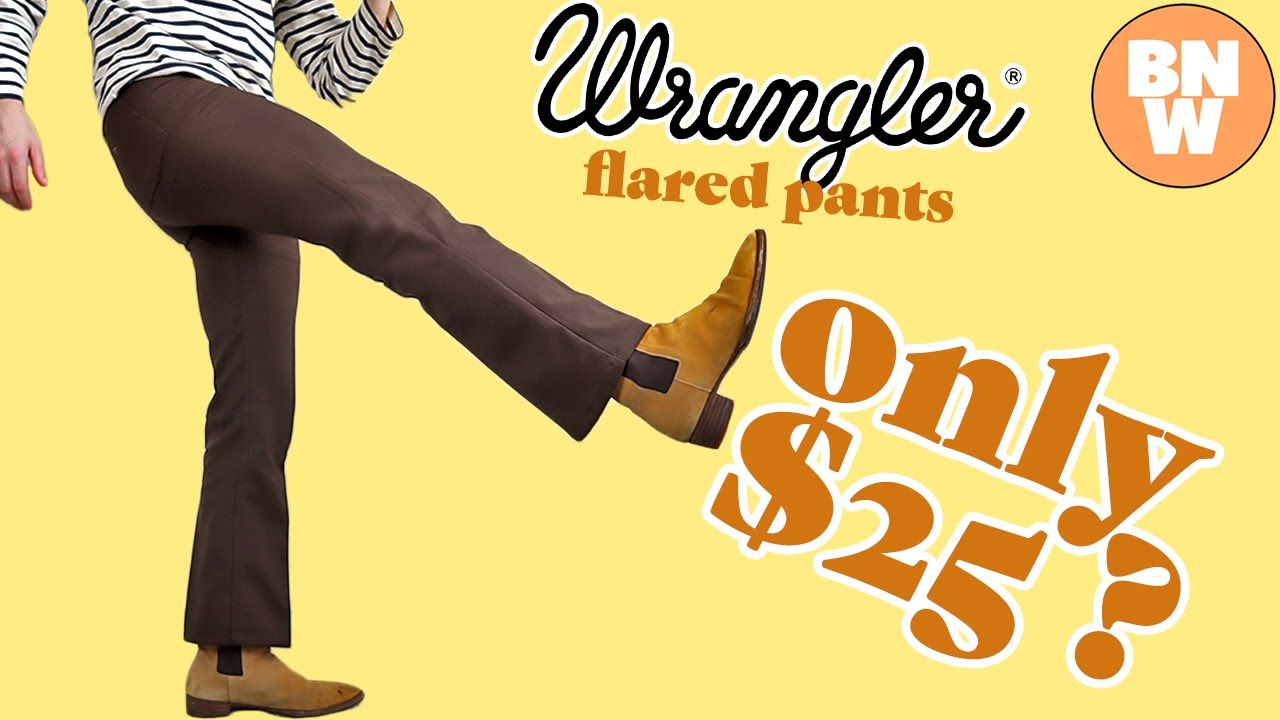 Wrangler's $25 Dress Jeans: 70's Vibes At A Low Price - Review - YouTube
