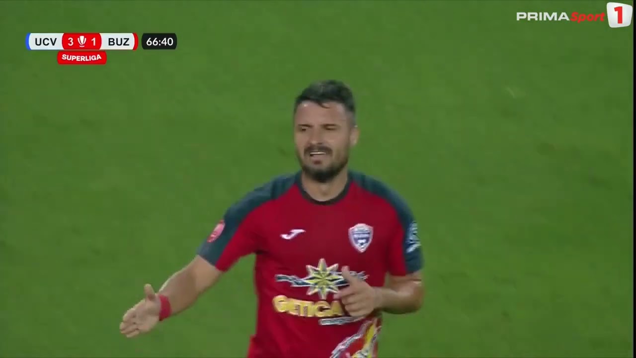 Universitatea Craiova 5-1 Gloria Buzău